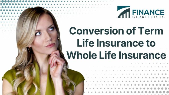 Life insurance portability conversion difference between february vs